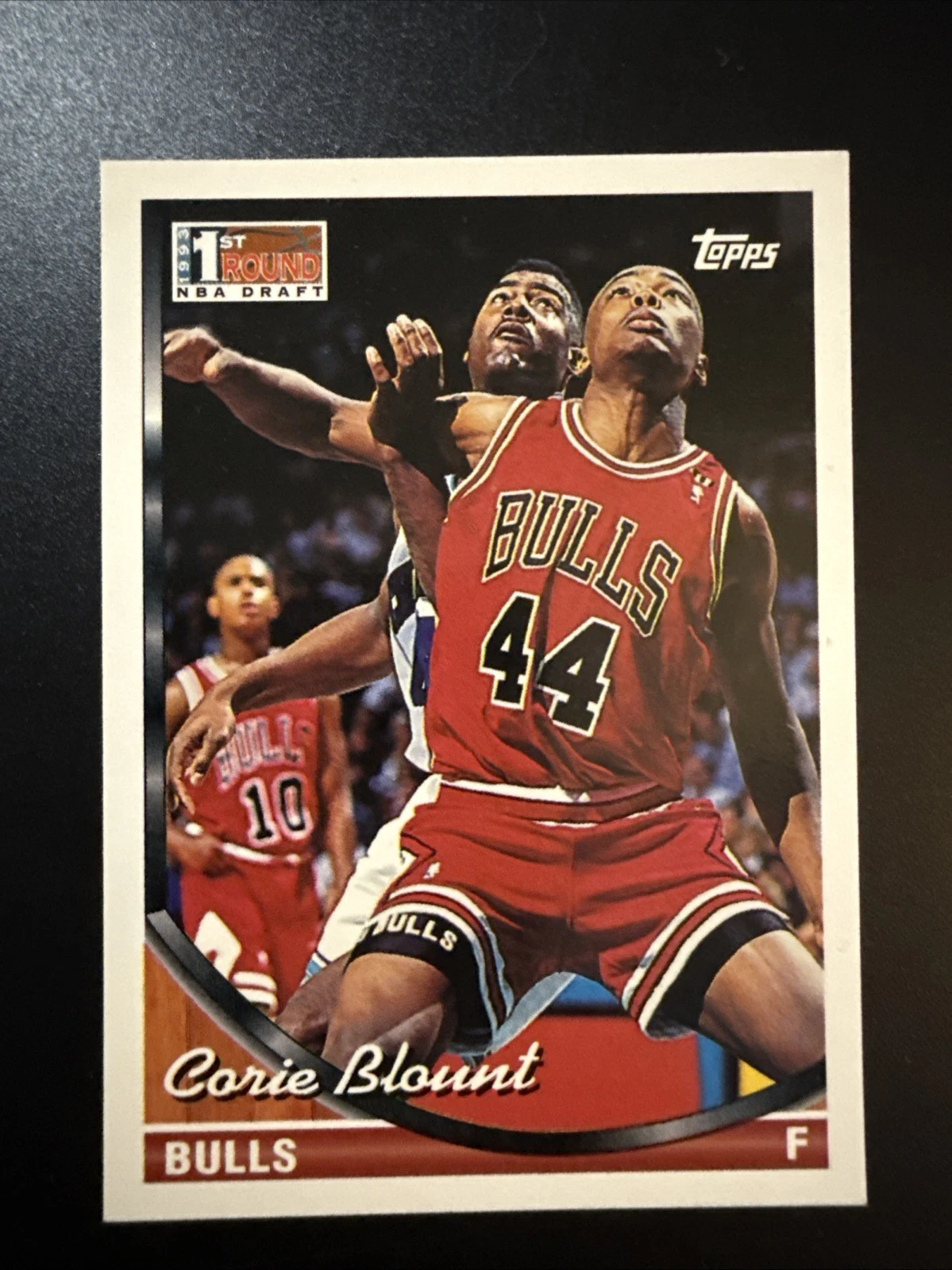 Corie Blount trading card