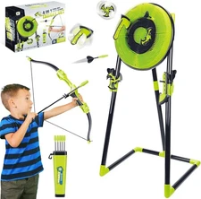 Backyard Axe Throwing Game - 4-in-1 Outdoor Game for Kids, Adults, and Families