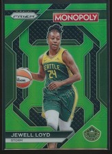 Jewell Loyd 2024 Panini Prizm Monopoly WNBA Prizm Skills Neon Green #WNBA24 /10