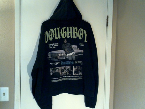 NEW SHOE PALACE "Boyz N Da Hood X SP FZ Hoodie" MEN'S BLACK LARGE BNTHOH401