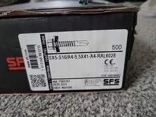 500 Tek Screws 5.5 x 41mm Olive Green Zinc Plated