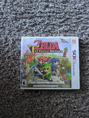 The Legend of Zelda: Tri Force Heroes 3DS Complete - Tested