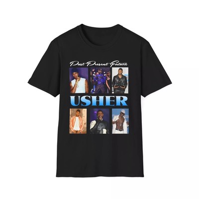 Usher Past Present Future Tribute Unisex T-Shirt, Concert Apparel