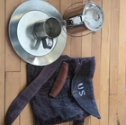 Civil War Reenactment US Mess Kit Plate Cup Bag Comb Militaria Reproduction Set