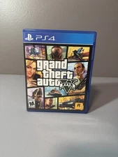 Grand Theft Auto V Playstation 4 PS4 Complete CIB With Map Tested Fast Shipping