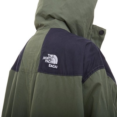 SACAI THE NORTH FACE 2017 Fishtail Mountain Parka green black