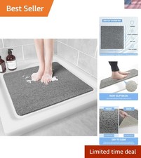 Multi-Purpose Non-Slip Bath Mat 24 x24 - Ideal for Home, Kitchen, and Hotel