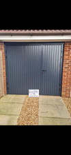 Vertical Modern Rib Side Hinged Garage Door FITTED!