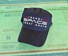 Universal Make Space Great Again Trump Adjustable Baseball Hat Made in the USA