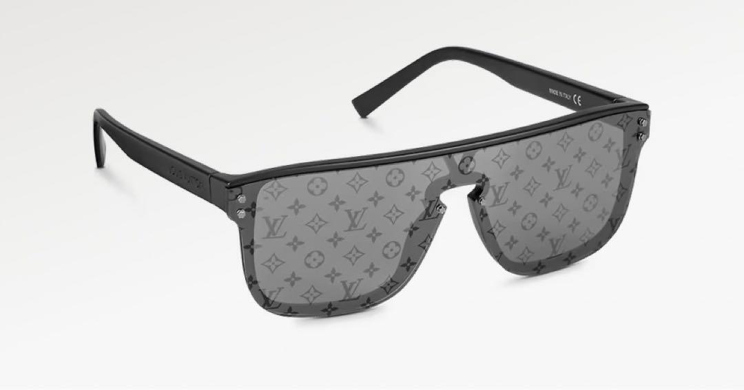 LOUIS VUITTON Z1082E WAIMEA Monogram Black Gray Men's LOUIS VUITTON Z1082E WAIMEA Monogram Black Gray Men's