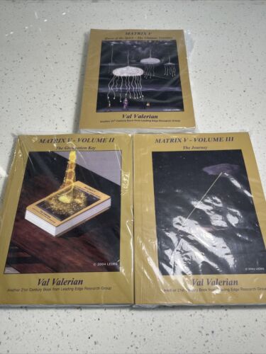 Matrix V 5, Vol.1&2&3,Quest of the spirit,Graduation Key,Journey,by Val Valerian - Picture 2 of 11