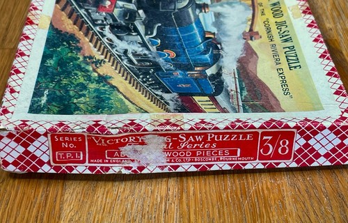 Two Victory "Cornish Riviera Express" BR(WR) Steam Train wooden jigsaw puzzles - Picture 6 of 12