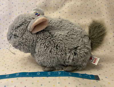 Webkinz Chinchilla Fluffy Gray Stuffed Animal Plush Toy HM441 No