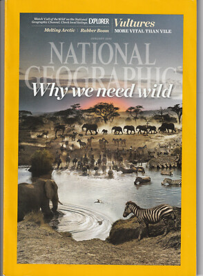JAN 2016 MELTING ARCTIC ICE VULTURES GIRL KINGDOM RUBBER BRAIN US WILDLIFE PARKS