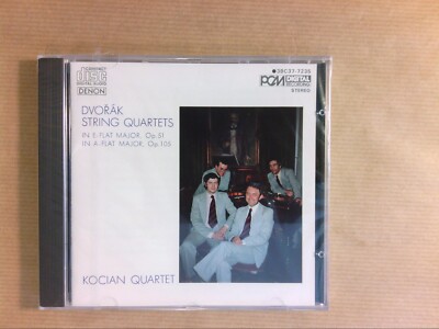 SELTENE CD / KOCIAN QUARTETT / DVORAK STRING QUARTETTE 10 & 14 / NEU IN CELLO