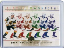 2021-22 Upper Deck Electro Magnetic Gold Shea Theodore