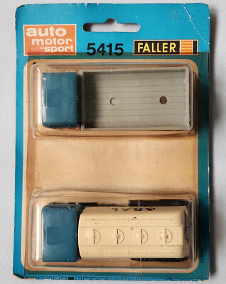 Faller AMS 5415 ~~ Body Kit with Mercedes Truck and Aral Tanker #DEC3735