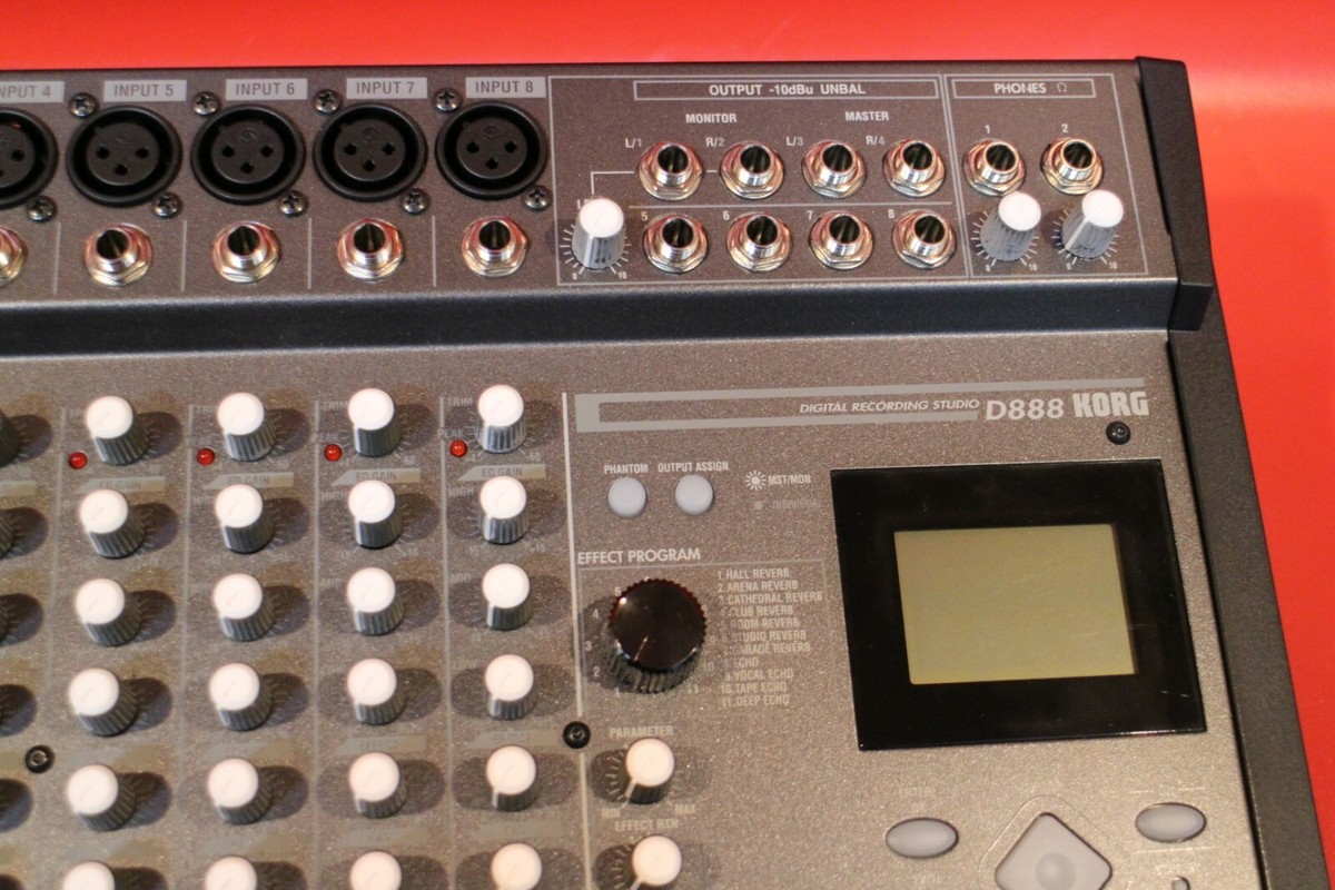 美品KORG D888 Korg D888 Digital Multi Track Recorder for sale online | eBay