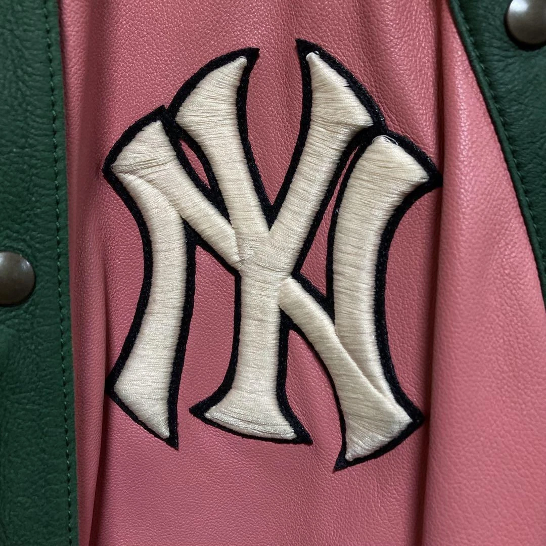 GUCCI giacca pelle 2 vie New York Yankees taglia M uomo