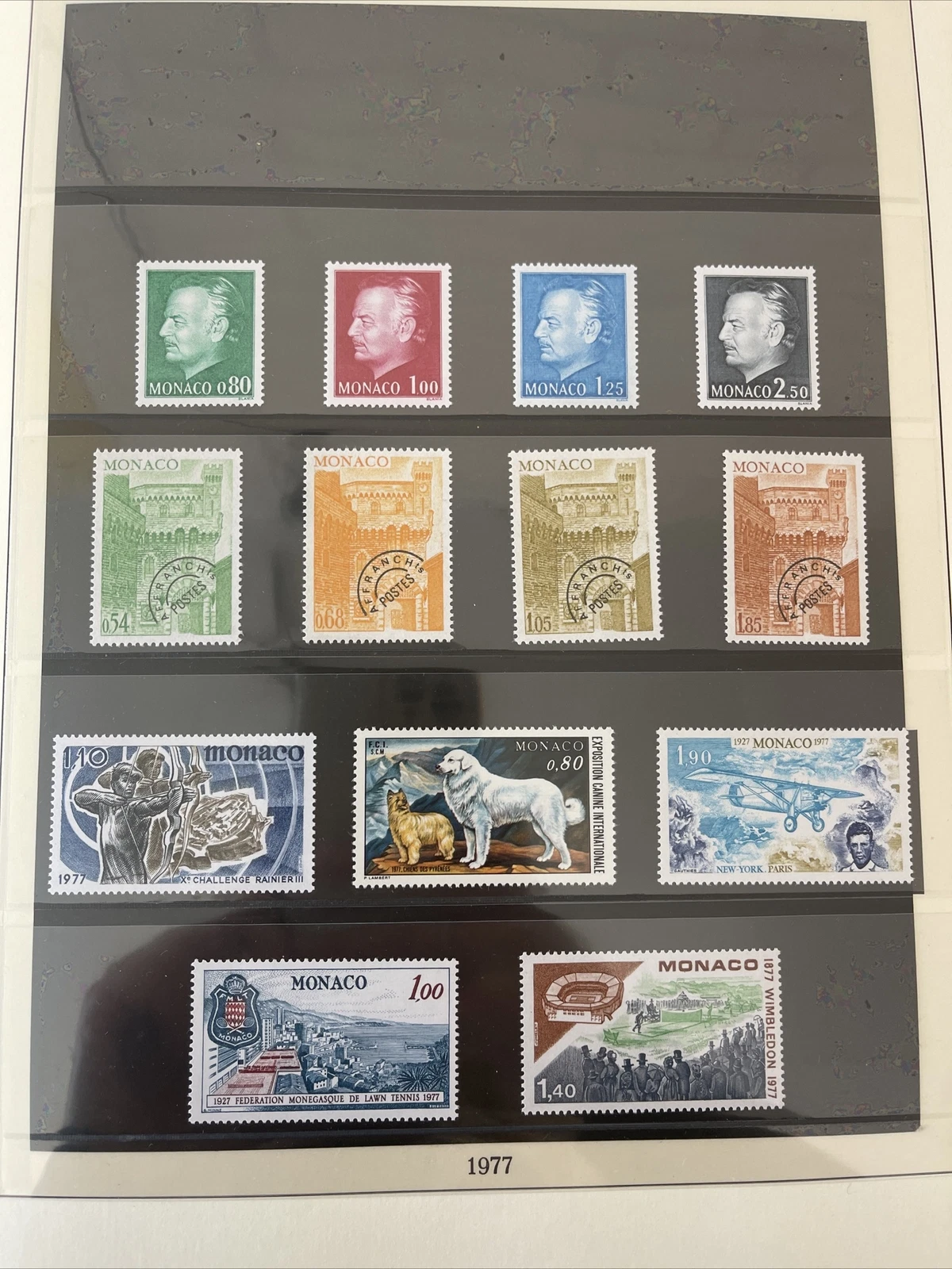 Timbres Monaco Neuf Lindner No.186 1977 Page 70