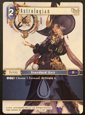 Astrologian | 2-130C | Common | Wasser | Backup | Opus II | Final Fantasy TCG