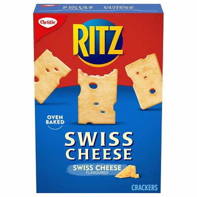 6 boxes of Christie Ritz Swiss Cheese Flavored Cracker 180g Each