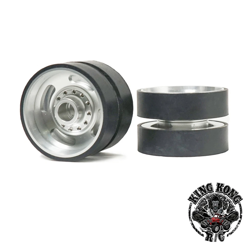 Metal Leopard Tank Idler Wheels for Tamiya 56020 1/16 Leopard 2 A6 R/C Tank - Image 4 of 4