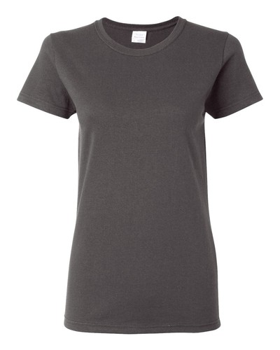Camiseta Gildan Clásica Algodón Para Mujer Manga Corta - 5000L Carbón 3XL - Imagen 4 de 4