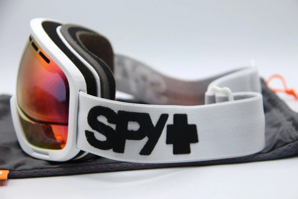 NEW SPY+ OPTICS SNOW GOGGLES MASHALL MATTE WHITE AUTHENTIC SUNGLASSES - Image 2 of 4