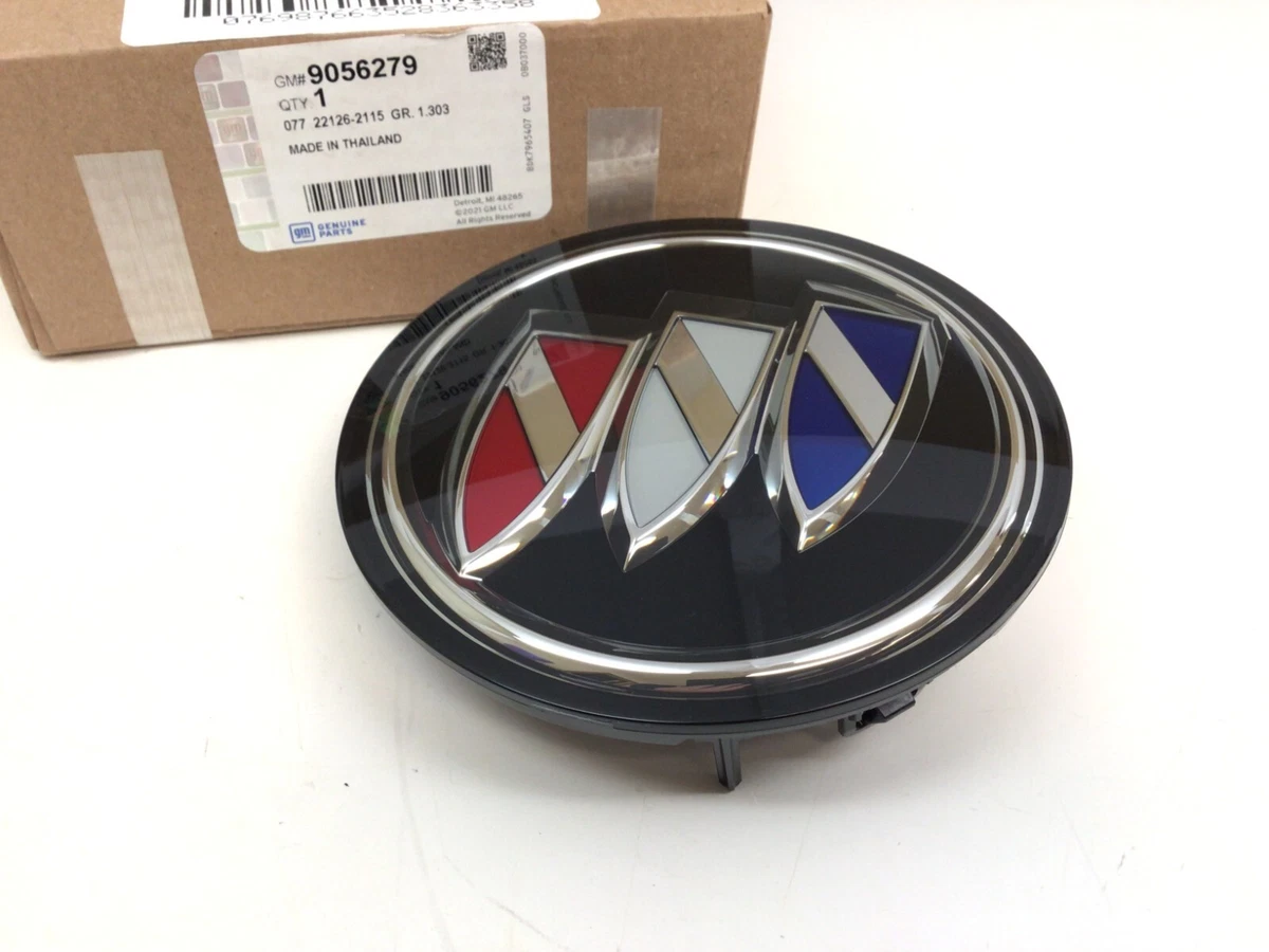 Buick Envision Lacrosse front radiator grille Tri-Shield Emblem 