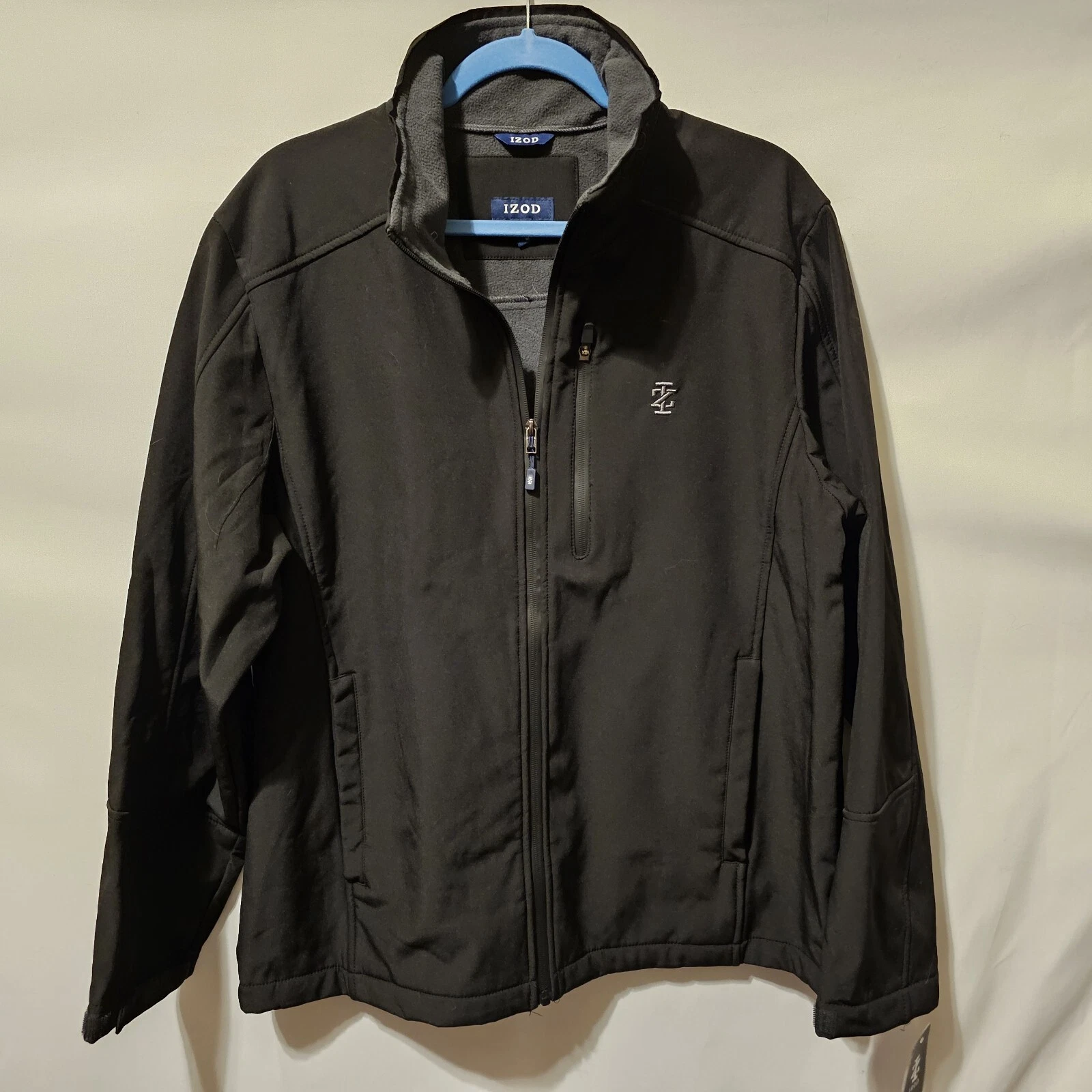 Izod Men's Fleece-Lined Softshell Jacket Size Medium NWT