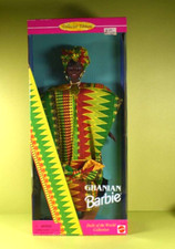 VINTAGE 1996 MATTEL BARBIE-Ghanian -SP ED DOLLS OF THE WORLD- 15303-NEW