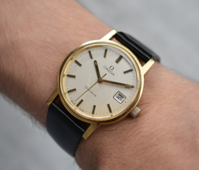 1974 Vintage Omega Gold Men's Mechanical Dress Watch Geneve 1974 Vintage Omega Gold Men's Mechanical Dress Watch Geneve