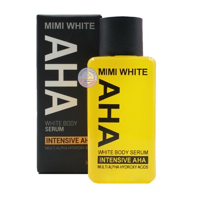 AHAシリーズ AHA-20 50ml 業務用 Mimi White AHA Body Serum Intensive AHA w Original Box & Serial