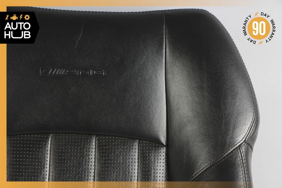 02-04 Mercedes W203 C32 AMG Almofada de Assento Superior Frontal Direita ou Esquerda Preta Fabricante de Equipamento Original - Imagem 3 de 4