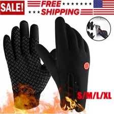 Thermal Windproof Waterproof Winter Gloves Touch Screen Warm Mittens Men Women
