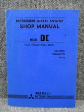 Oem Factory Mitsubishi Dc Diesel Engine Service Shop Repair Overhaul Manual Oem Factory Mitsubishi Dc Diesel Engine Service Shop Repair Overhaul Manual