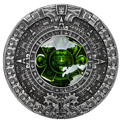 Buckle Azteken Kalender, Maya, Vintage Style, Gürtelschnalle - Bild 1 von 3