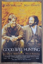 Póster de la película Good Will Hunting firmado por Matt Damon 12x18 LEGEND RAD