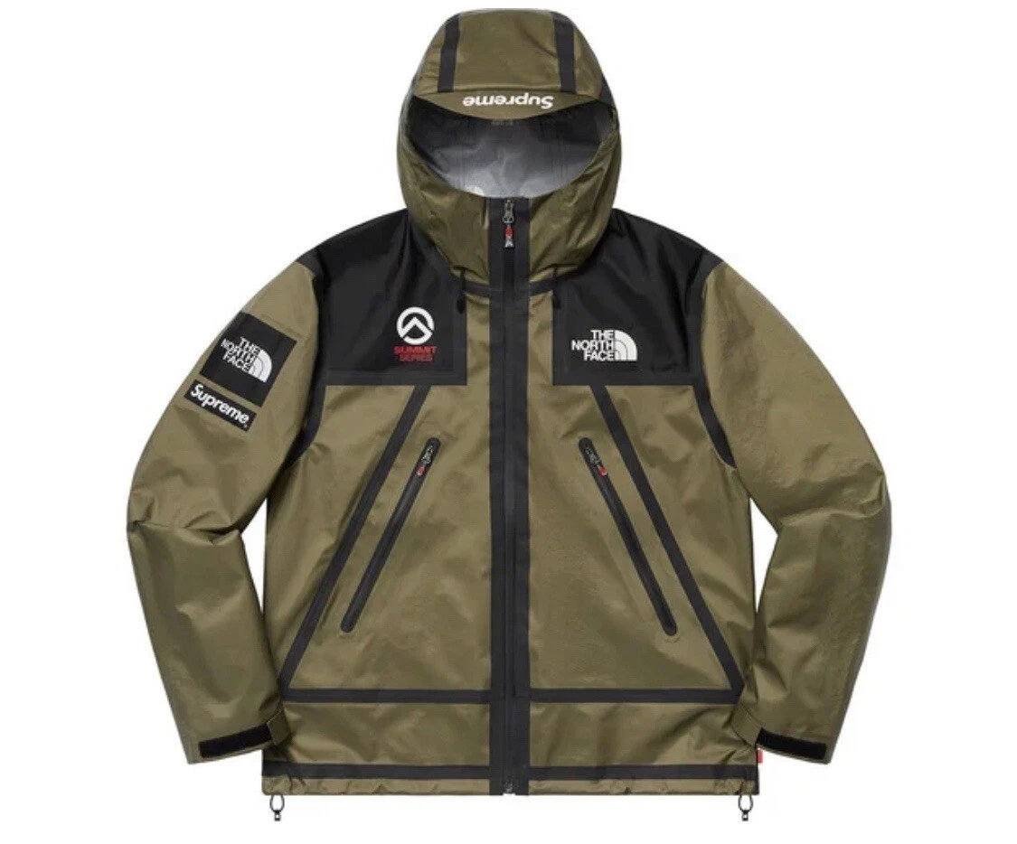 Veste de couture extérieure à ruban adhésif Supreme®/The North Face® Summit Series olive taille : S