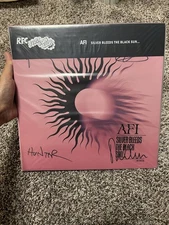 AFI Silver Bleeds the Black Sun Indie Exclusive Vinyl Signed Amoeba Exclusive