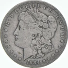 VG/F 1884-S Morgan Silver Dollar (1 coin) *4950
