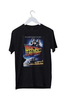 Zurück in die Zukunft Poster Cool Vintage Grafik T-Shirt Herren S M L XL 2 3 4 XL  