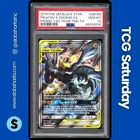 2016 POKEMON SM BS PROMO TAG TEAM TINS #SM168 PIKACHU ZEKROM GX TAG TEAM PSA 10