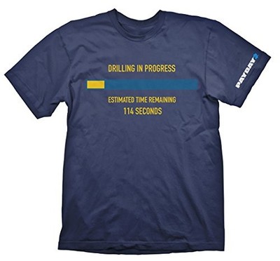 Payday 2 T-Shirt ''Drilling In Progress'' S