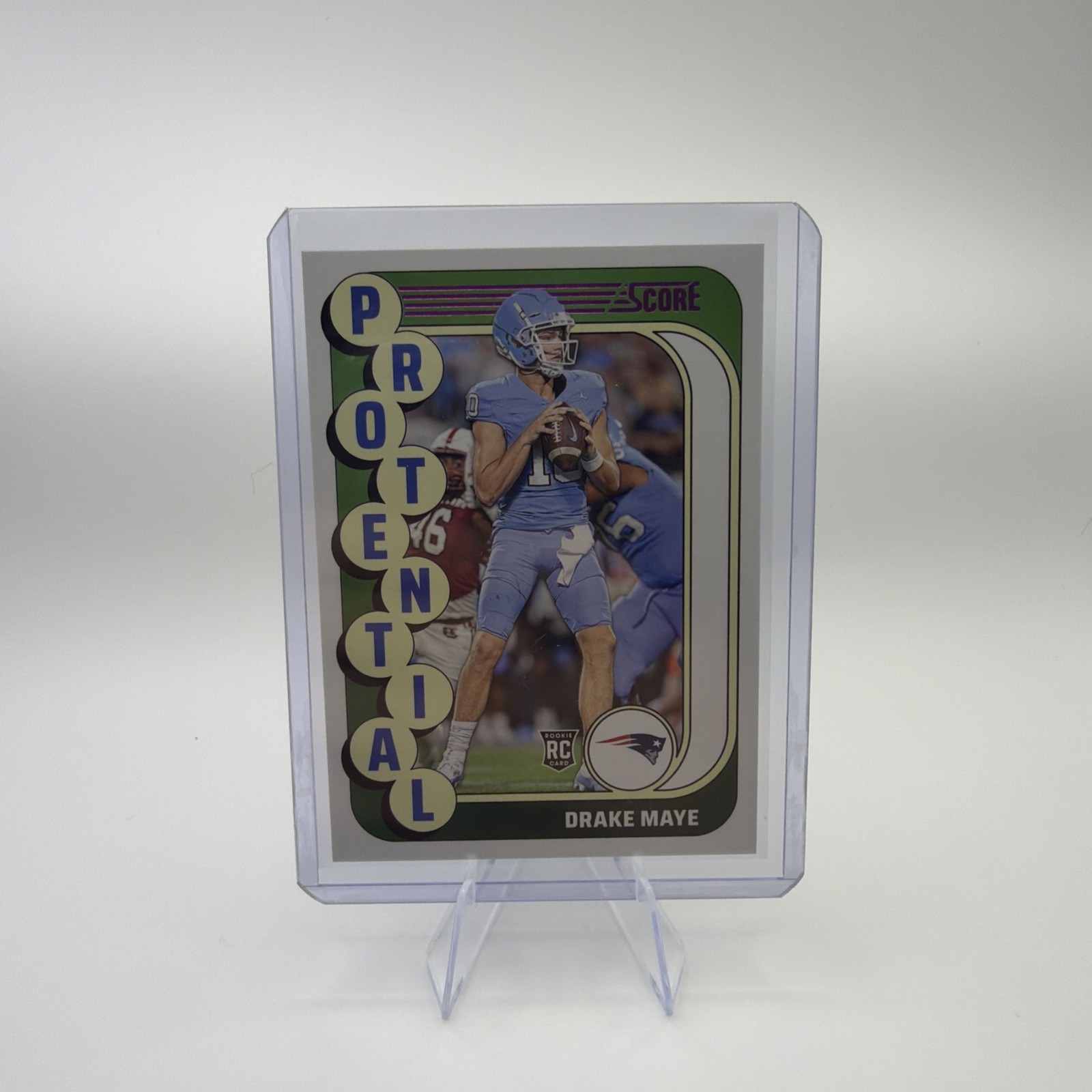 2024 Score - Protential Drake Maye #2 (RC) PURPLE Parallel 🔥🔥