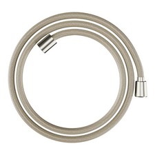 Hansgrohe 28260820 DesignFlex Textile Brushed Nickel Handshower Hose - 63-inch