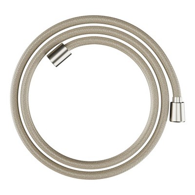 Hansgrohe 28260820 DesignFlex Textile Brushed Nickel Handshower Hose - 63-inch