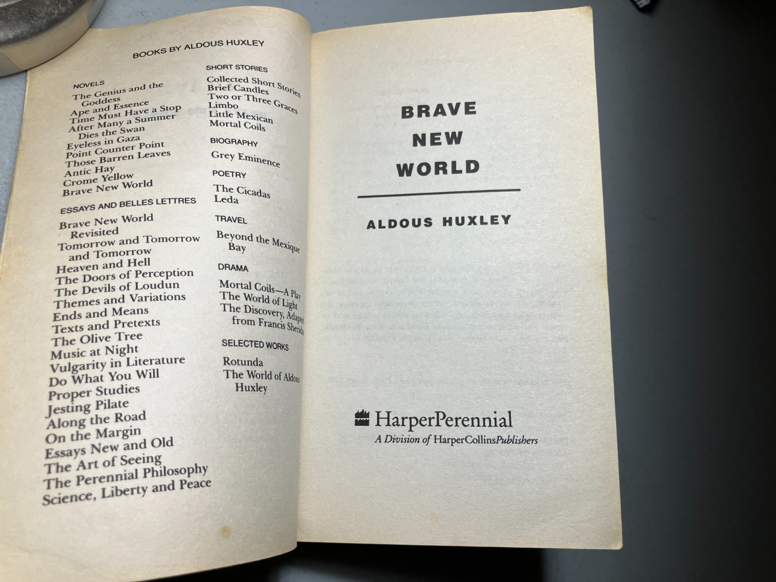 Brave New World - Paperback By Huxley, Aldous image 2