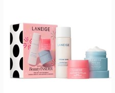 LANEIGE Sephora Beauty Insider Set -Water Bank Cream, Lip Mask Berry Toner NIB